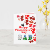 Valentinenkarte für Vater (Dschibuti) Karte (Gelbe Blume)