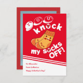 Valentinenkarte im Klassenzimmer, wenn du meine So Einladung (Vorne/Hinten)