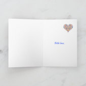 Valentinenkarte, Liebeskunst Feiertagskarte (Innenseite)