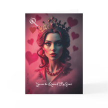 Valentinenkarte meiner Königin