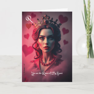 Valentinenkarte meiner Königin Einladung