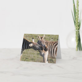 Valentinenkarte Sneaking a Kiss Feiertagskarte