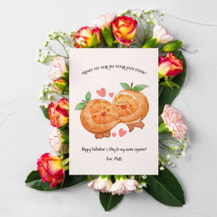 Valentinenkarte zum Hauptpressen Karte