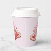 Valentinenkuchen, Cookie, Leckereien Pappbecher (Rechts)