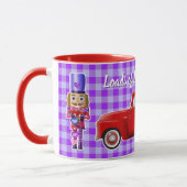 Valentinens Nutcracker mit wenig Rotem LKW Tasse (Links)