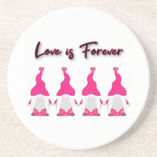 Valentinenzwerge Getränkeuntersetzer