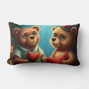 Valentiner Bärenkissen Cartoon Lendenkissen