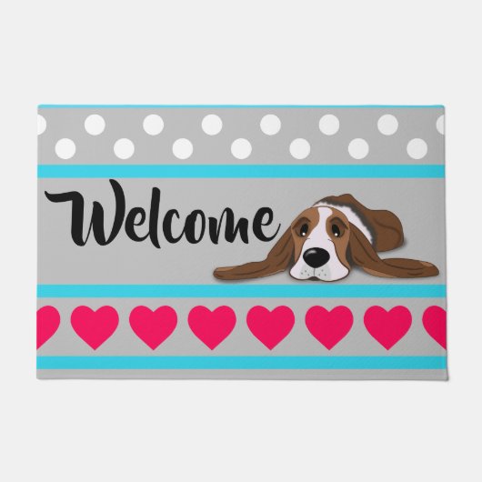 Valentiner Basset Fußmatte (Vorderseite)