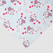 Valentiner Herzschweine Seidenpapier (Ausschnitt)