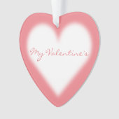 Valentiner Ornament Maßgeschneiderte Liebe Ornamen (Vorderseite)