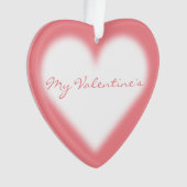 Valentiner Ornament Maßgeschneiderte Liebe Ornamen (Vorderseite)