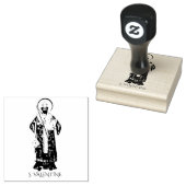 Valentiner Priester Bischof Gummistempel (Stempel)