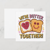 Valentiner Tagesgeschenk Einladung (Vorne/Hinten)