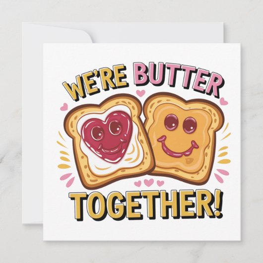 Valentiner Tagesgeschenk Einladung (Vorderseite)