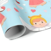Valentiner Tagesherzen Wrapping Paper Geschenkpapier (Rolleneckpunkt)