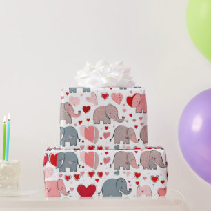 Valentiner Tagesherzen Wrapping Paper Geschenkpapier