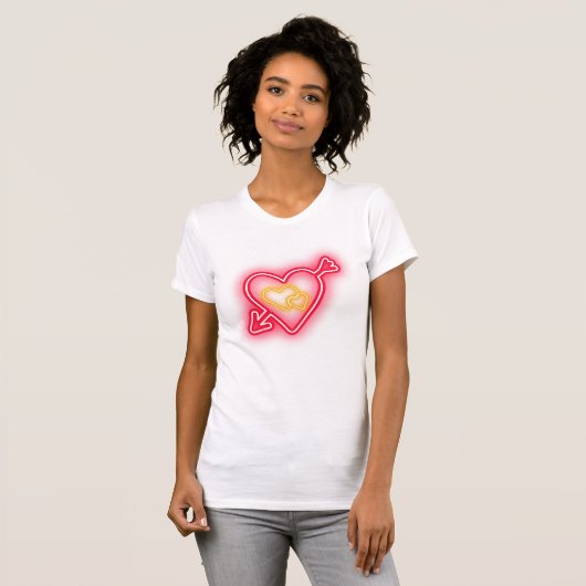 Valentinerherz T-Shirt (Vorne ganz)