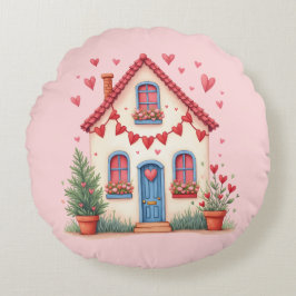 Valentinerkissen Rundes Kissen