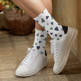 Valentinerkunde - aquamarin socken