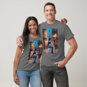 ValentineRomc Klassiker Design retro T-Shirt (Unisex)