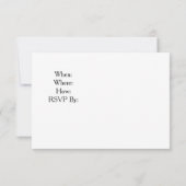 Valentines-Abendessen-Party Einladung für zwei (Rückseite)