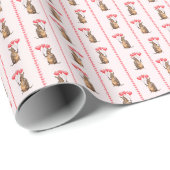Valentine's Armadillo Wrapping Paper Geschenkpapier (Rolleneckpunkt)