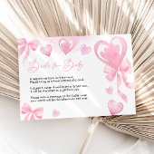 Valentines Babyduschbücher für Babykarten Begleitkarte