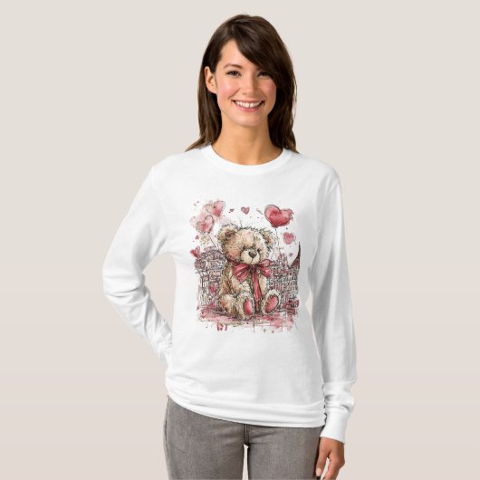 Valentine's Bear  T-Shirt (Vorne ganz)