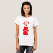 Valentines Bear T - Shirt (Vorne ganz)