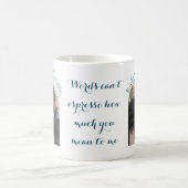 Valentines: Benutzerdefinierte Foto-Namen und Lieb Kaffeetasse (Mittel)