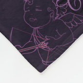 Valentines Blanket Cupid Liebe Custom Blankes Fleecedecke (Ecke)