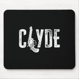 Valentines Bonnie Clyde Matching Couple Liebe Top Mousepad