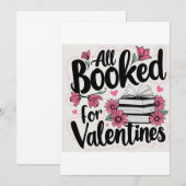 Valentine's Booking Day Einladung (Vorne/Hinten)