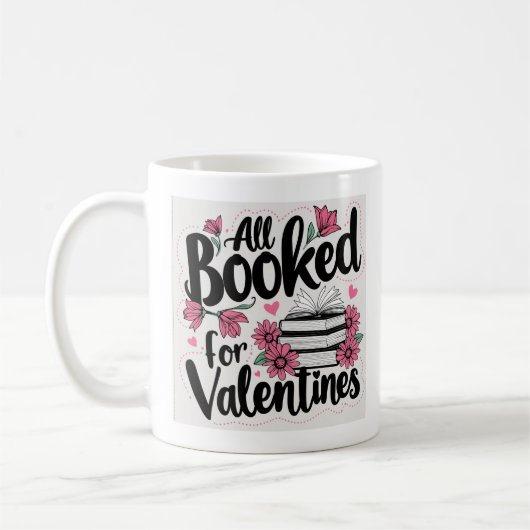 Valentine's Booking Day Kaffeetasse (Links)