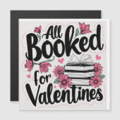 Valentine's Booking Day Magnetkarte (Vorne/Hinten)
