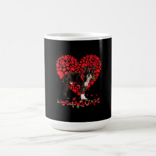 Valentines Boston Terrier Heart Hund Vater Hund Ma Kaffeetasse