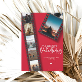 Valentines Camera Roll 6 Foto Collage Couple Feiertagskarte