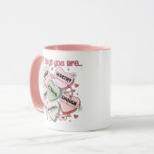 Valentine's Candy Hearts Christian Tasse (Vorderseite Links)