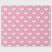 Valentines Candy Hearts Geschenkpapier (Flach)