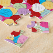 Valentines Candy Hearts-Jigsaw Puzzle (Seite)