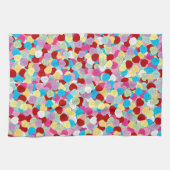 Valentines Candy Hearts-Kitchtuch Handtuch (Horizontal)