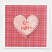 Valentines Candy Paper Napkin Serviette (Vorderseite)