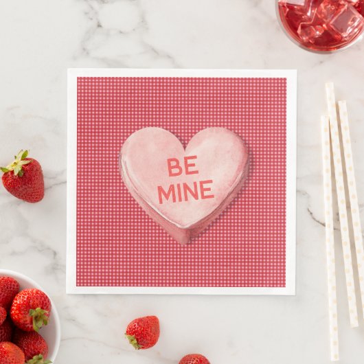 Valentines Candy Paper Napkin Serviette (Beispiel)