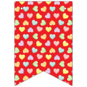 Valentines Candy Te Amo Mi Amore Banner (Erste Fahne)