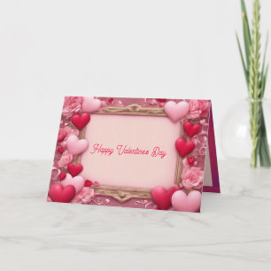 Valentine's Card für die süßeste Freundin Feiertagskarte