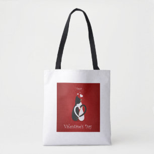 Valentine's Cats Lovers Tasche