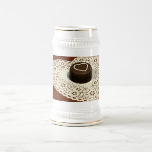 Valentines Chocolate Bierglas