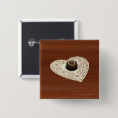 Valentines Chocolate Button (Vorne & Hinten)