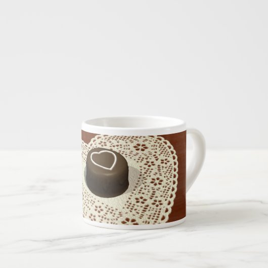 Valentines Chocolate Espressotasse (Vorderseite Rechts)
