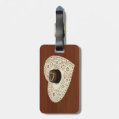 Valentines Chocolate Gepäckanhänger (Rückseite vertikal)